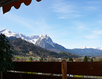 Blick aus einer Wohnung